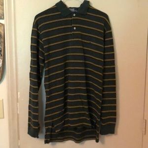 Polo Long Sleeve Collar Shirt. Men’s Medium.